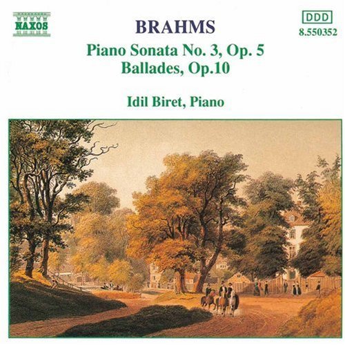 Johannes Brahms/Son Pno 3/Ballades (4)@Biret*idil (Pno)