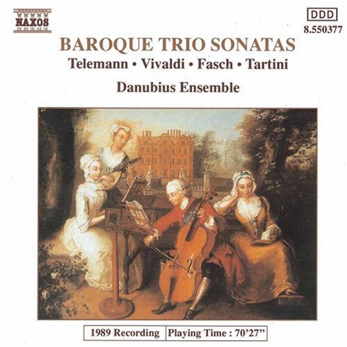 Telemann/Vivaldi/Tartini/Fasch/Baroque Trio Sonatas@Danubius Ens