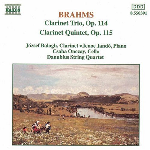Johannes Brahms/Clarinet Trio & Quintet@Balogh/Jando/Onczay@Danubius Str Qt