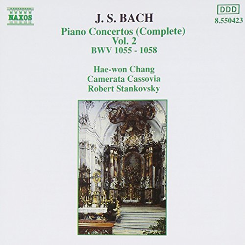 Johann Sebastian Bach Con Pno Comp Vol 2 Chang*hae Won (pno) Stankovsky Camerata Cassovia 