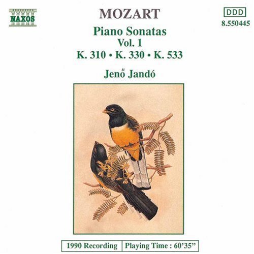 Wolfgang Amadeus Mozart Son Pno Vol. 1 Jando*jeno (pno) 