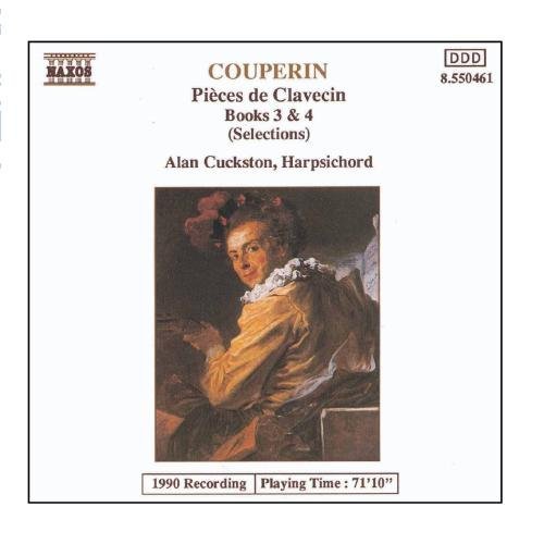 F. Couperin Pieces De Clavecin Bk 3 4 Hlts Cuckston*alan (hrpchrd) 