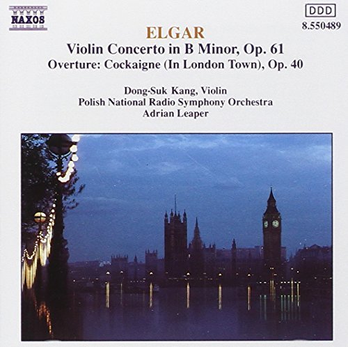 E. Elgar/Con Vn/Cockaigne Ovt@Kang*dong-Suk (Vn)@Leaper/Polish Natl Rso