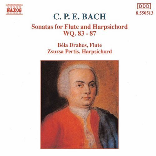 C.P.E. Bach/Son Fl & Hpd@Drahos (Fl)/Pertis (Hpd)