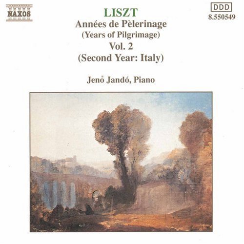 Franz Liszt/Annees De Pelerinage Vol. 2@Jando*jeno (Pno)