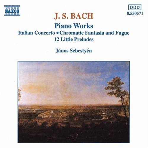 Johann Sebastian Bach Piano Works Sebestyen*janos (pno) 