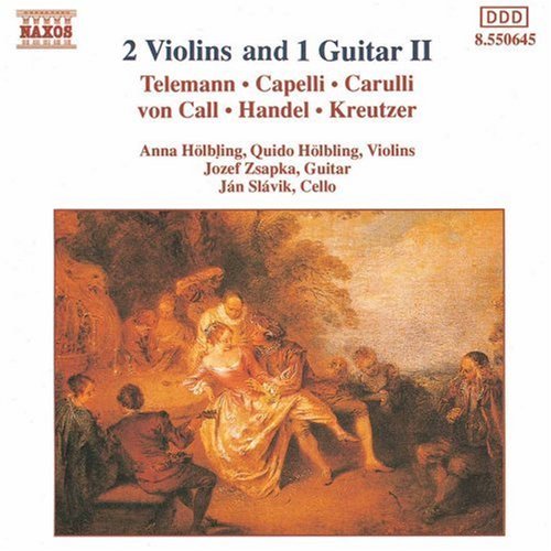2 Violins & 1 Guitar-Vol. 2/Two Violins & One Guitar-Vol.@Telemann/Capelli/Kreutzer@Carulli/Handel