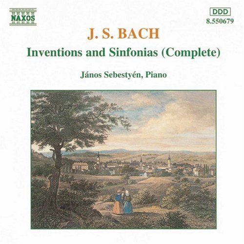 Johann Sebastian Bach Inventions & Sinfonias Sebestyen*janos (pno) 