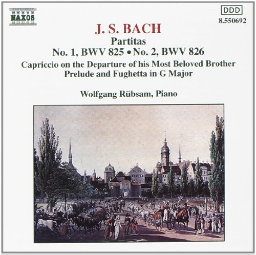 Johann Sebastian Bach/Partitas 1/2@Rubsam*wolfgang (Pno)