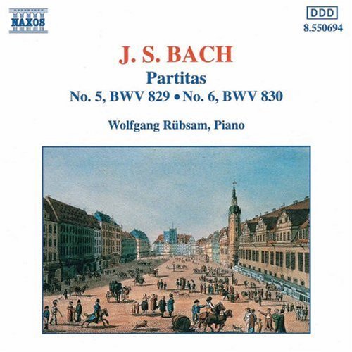 Johann Sebastian Bach Partitas 5 6 Rubsam*wolfgang (pno) 