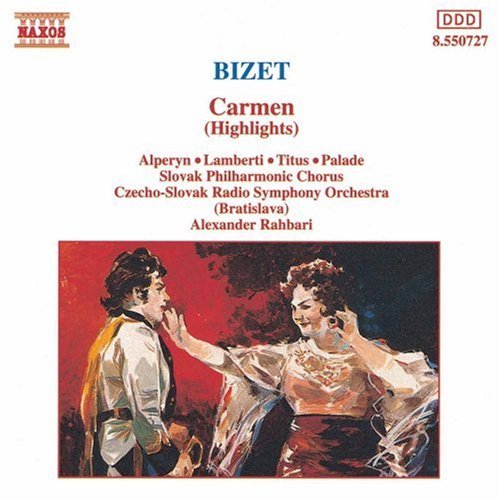 G. Bizet Carmen (highlights) Alperyn Lamberti Titus Palade Rahbari Czecho Slovak Rso 
