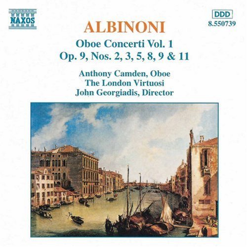 T. Albinoni Oboe Concertos Vol. 1 Camden*anthony (ob) Georgiadis London Virtuosi 