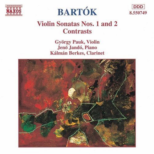 Béla Bartók/Son Vn 1/2/Contrasts@Pauk/Jando/Berkes