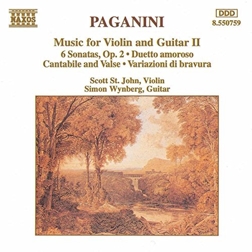 N. Paganini/Music For Violin & Guitar V.2@Saint John (Vn)/Wynberg (Gtr)