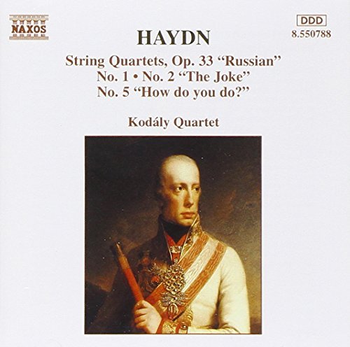 J. Haydn/Qt Str Op 33 Nos. 1/2/5@Kodaly Qt