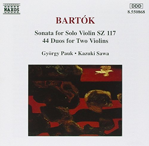 Béla Bartók Violin Works Pauk (vn) Sawa (vn) 