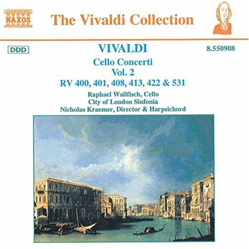Antonio Vivaldi/Cello Concertos Vol. 2@Wallfisch/Kraemer/Jeffrey/&@Watkinson/London Sinf