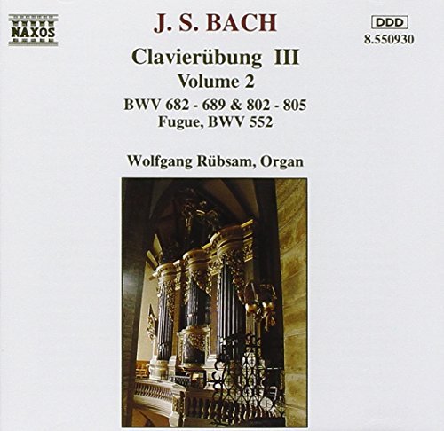 Johann Sebastian Bach/Clavierubung Iii Vol. 2@Rubsam*wolfgang (Org)