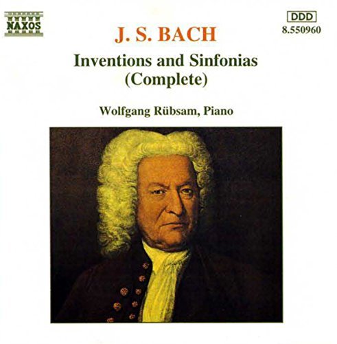 Johann Sebastian Bach Inventions & Sinfonias Rubsam*wolfgang (pno) 