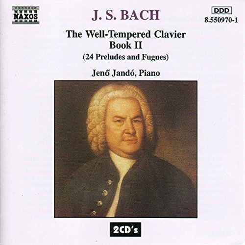 Johann Sebastian Bach Well Tempered Clavier Bk 2 Jando*jeno (pno) 