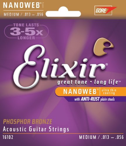 Elixir/Nanoweb Bronze Medium Acoustic