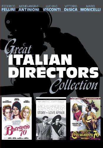 Great Italian Directors Collec/Great Italian Directors Collec@Ita Lng/Eng Sub@Nr/4 Dvd