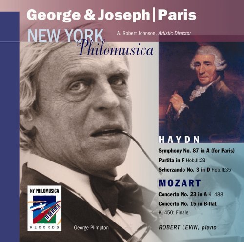 Haydn/Mozart/George & Joseph/Paris@Levin*robert (Pno)@Johnson/New York Philomusica