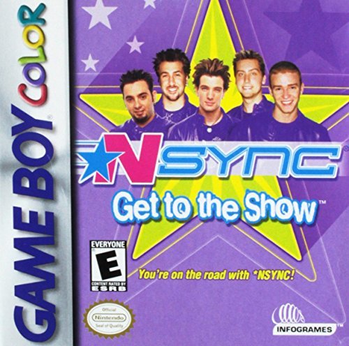 Gameboy Color Nsync Get To The Show Rp 