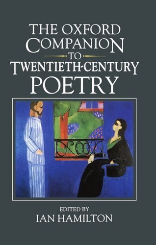 Ian Hamilton/The Oxford Companion to Twentieth-Century Poetry i
