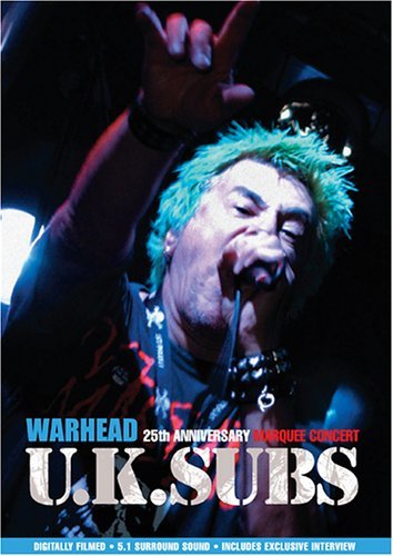 Uk Subs Warhead 25th Anniversary Live Nr 