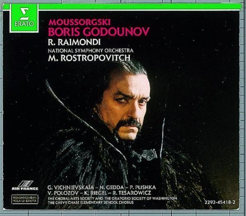 M. Mussorgsky/Boris Godunov-Comp Opera@Raimondi/Vichnievskaia/Gedda@Rostropovich/Natl So