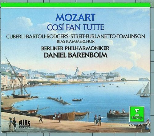 Wolfgang Amadeus Mozart/Cosi Fan Tutte@Bartoli/Cuberli/Rodgers/+@Barenboim/Berlin Phil