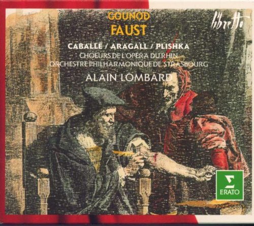 C. Gounod/Faust-Comp Opera@Aragall/Caballe/Plishka/Brun@Lombard/Strasbourg Po
