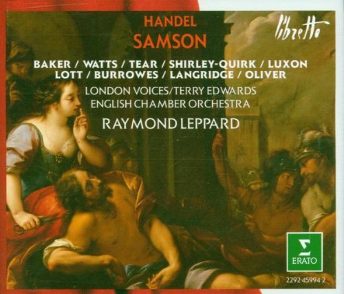 G.F. Handel/Samson@Baker/Watts/Tear/Shirley-Quirk@Leppard/English Co