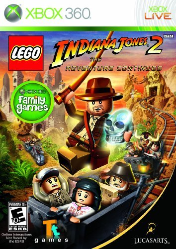 Xbox 360 Lego Indiana Jones 2 The Adventure Continues 