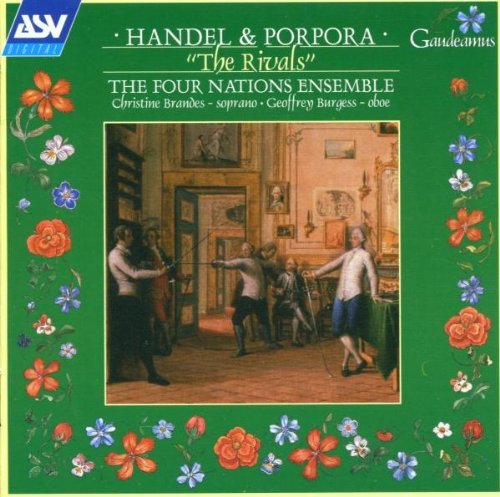 Handel/Porpora/Son Vn/Arias (3)/Son Vc/&@Brandes (Sop)/Burgess (Ob)@Four Nations Ens