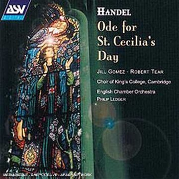 G.F. Handel Ode For St. Cecilia's Day Ledger English Co 