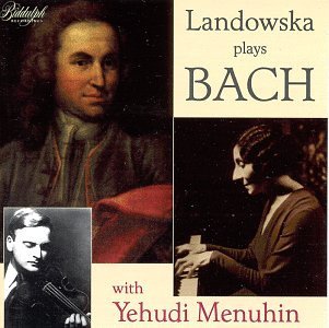 Wanda Landowska/Plays Bach@Landowska (Hrpchrd)/Menuhin (V