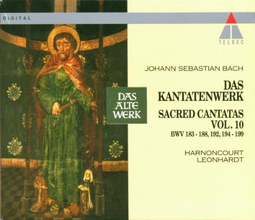 J.S. Bach Cant Vol. 10 Harnoncourt & Leonhardt Variou 