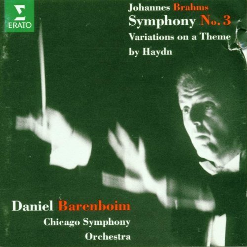 J. Brahms/Sym 3/Var On A Theme@Barenboim/Chicago So
