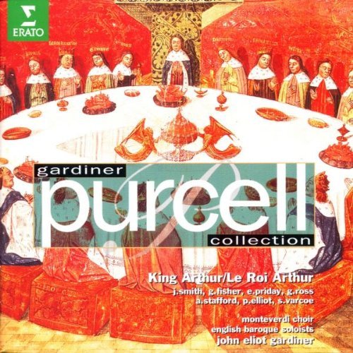 H. Purcell King Arthur Comp Opera Smith Fisher Priday Ross + Gardiner Monteverdi Choir 