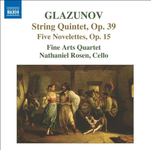 A. Glazunov/String Qnt Op. 39@Rosen/Fine Arts Qrt