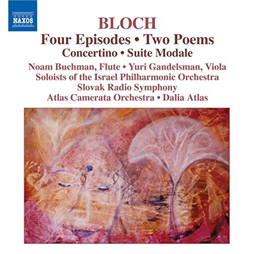 E. Bloch/4 Episodes Concertino Suite@Atlas Camerata Orchestra/Israe
