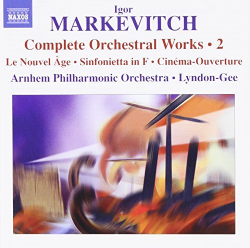 I. Markevitch/Complete Orchestral Works Vol.@Lyndon-Gee/Arnhem Philharmonic