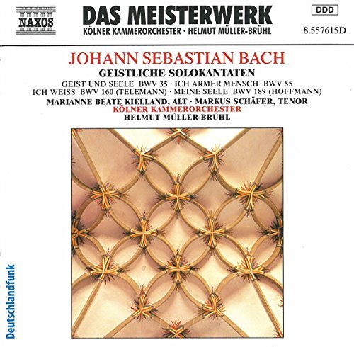 Bach/Telemann/Hoffmann/Sacred Cantatas For Alto & For@Schafer (Ten)/Kielland (Alt)