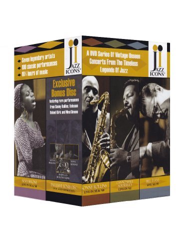 Jazz Icons Box Set/Jazz Icons Box Set@Kirk/Hampton/Peterson/Simone/R@7 Dvdplus Bonus Disc