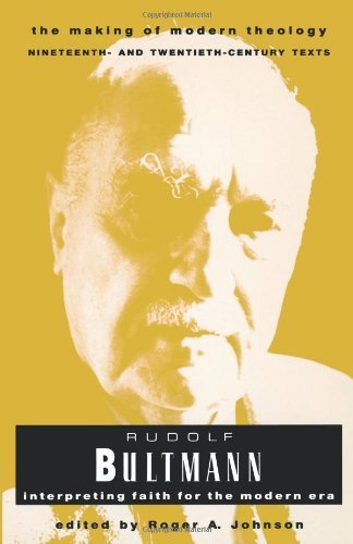 Bultmann,Rudolf/ Johnson,Roger A. (EDT)/Rudolf Bultmann@Reprint