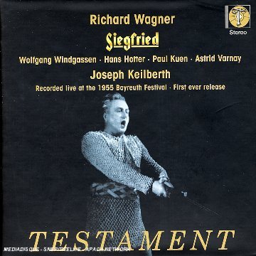 Richard Wagner/Siegfried@Windgassen (Ten)/Varnay (Sop)@4 Cd