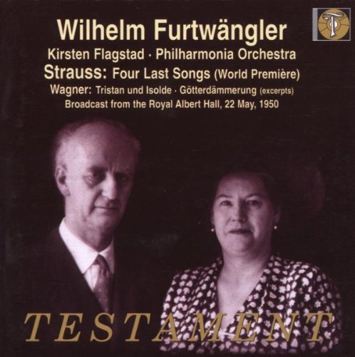 Richard Strauss Four Last Songs Flagstad (sop) Furtwangler Po 