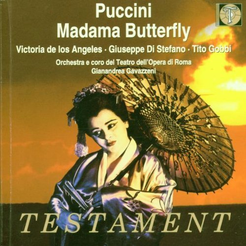 Giacomo Puccini/Madama Butterfly@De Los Angeles/Di Stefano/&@Garazzeni/Teatro Dell'Opera